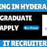 Intellics Global Hiring In Hyderabad For IT Recruiter