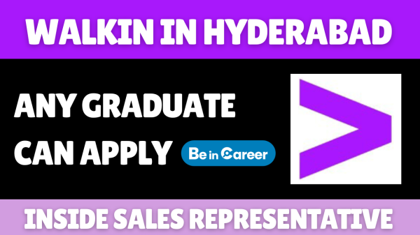 Accenture Walkin in Hyderabad for Inside Sales Representative