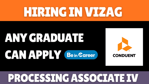 Conduent Hiring Transaction Processing Associate IV in Visakhapatnam