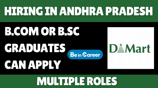 DMart Hiring In Andhra Pradesh For NATS Purchase Trainee