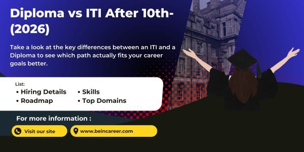 ITI vs Diploma after 10th (2026): compare duration, eligibility, trades/branches, fees, apprenticeship, jobs, salary growth.