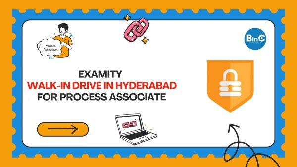 Examity Mega Walk-In Drive March 2026 Process Associate Proctor Hitech City Hyderabad 85 Openings