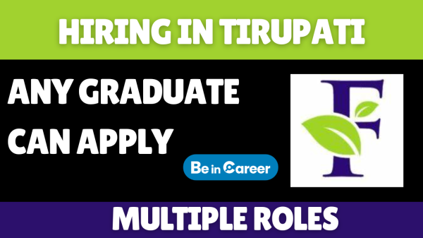 Farmigo Agro Tech Hiring In Tirupati For Multiple Roles