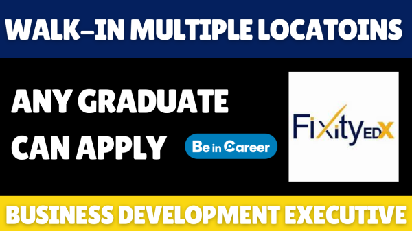 FixityEDX Hiring in Multiple Locatoins For Development Executive