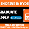 Gland Pharma Ltd Mega Apprentice Walk-In Drive in Hyderabad