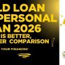 Gold loan vs personal loan India 2026 comparison chart showing interest rates eligibility and disbursal speed