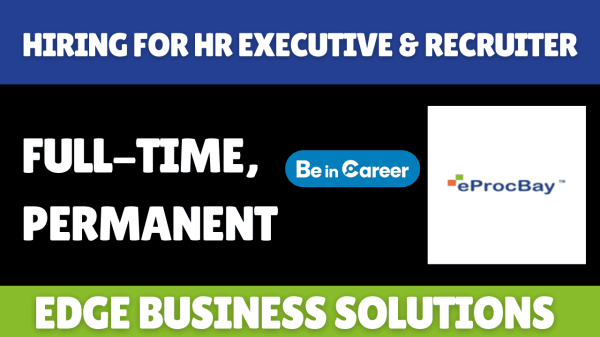 Edge Business Hiring HR Executive and Recruiter in Gurugram. Freshers with HR experience can apply. Walk-in from 3rd to 10th December 2025.