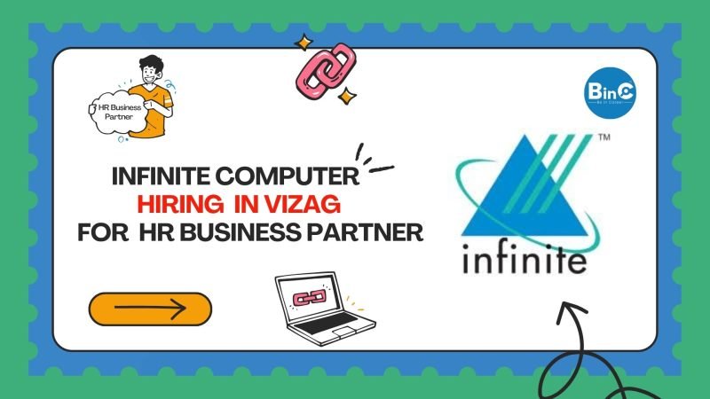 Infinite Computer Solutions Hiring InVizag For HR Business Partner