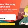 AP Inter 1st Year Chemistry 2026 model question papers (TM/EM) and previous years’ model papers to practice exam pattern