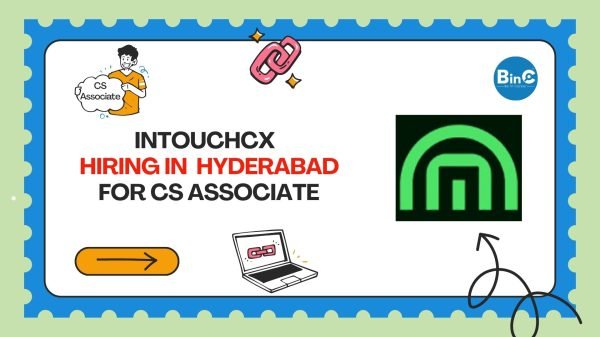 IntouchCX Hiring International Voice Process Customer Service Associate Walk-In Hyderabad Mindspace