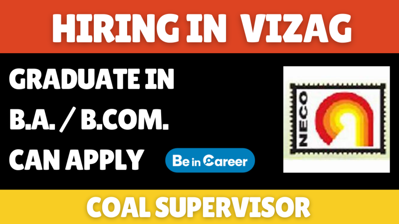 Jayaswal Neco Industries Hiring In Vizag For Coal Supervisors