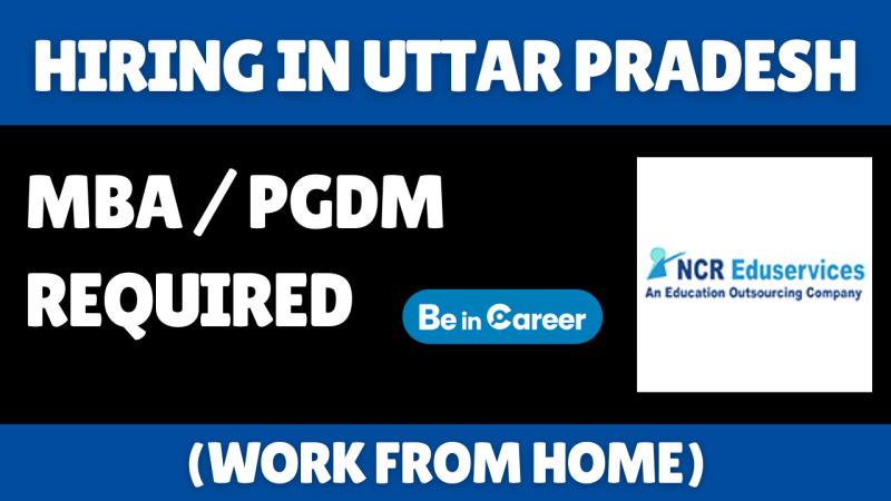 NCR Eduservices Hiring (Work From Home) For HR Recruiter