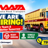 Navata Road Transport jobs at Gajuwaka (Vizag) & Vijayawada — 30 openings for Clerk, Heavy Driver & Vehicle Helper. ₹12,935–₹40,000.