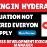 OYO Hiring In Hyderabad For Business Executive/Manager
