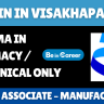 Pfizer Walk-In In Vizag For Junior Associate Manufacturing