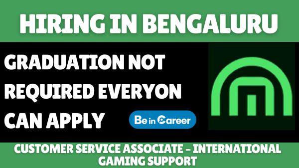 IntouchCX Hiring In Bengaluru For Customer Service Associates