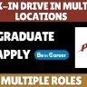 Palni Walk-In Drive In Multiple Locations For Multiple Roles