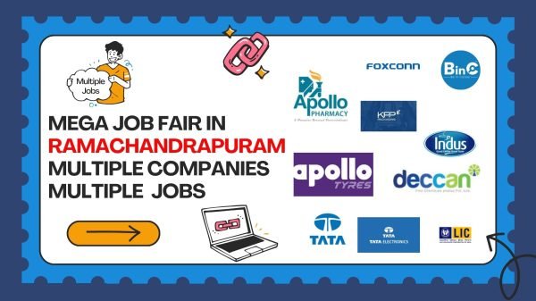 APSSDC Job Mela In Ramachandrapuram For 300+ Vacancies