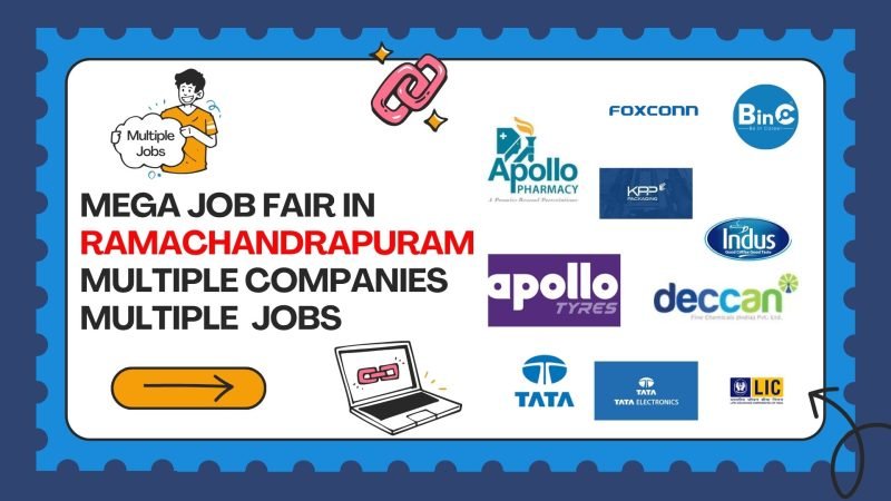 APSSDC Job Mela In Ramachandrapuram For 300+ Vacancies