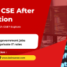 B.Tech CSE After Graduation Explore 2026 career options: government jobs, private IT roles, non-coding tech careers, higher studies.