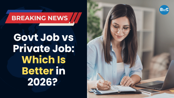 Govt Job vs Private Job real pros/cons, comparison table, timeline plan and hybrid strategy to decide without wasting years.