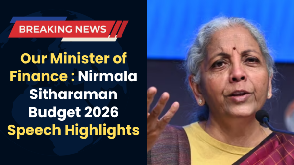 Nirmala Sitharaman Budget 2026 Speech Highlights
