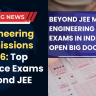 Engineering Admissions 2026: Top Entrance Exams Beyond JEE