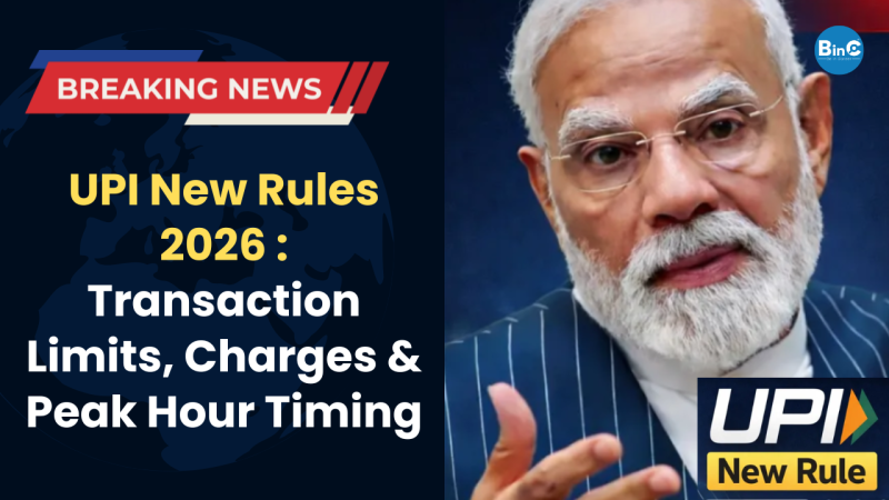 UPI New Rules 2026: Transaction Limits, Charges & Peak Hour Timing