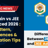 JEE Main vs JEE Advanced 2026 : Pattern, Differences & Preparation Tips