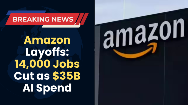 Amazon Layoffs: 14,000 Jobs Cut as $35B AI Spend