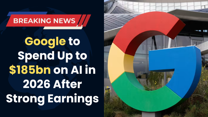 Google to Spend Up to $185bn on AI in 2026 After Strong Earnings