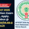 AP ECET 2026 Notification: Exam Date, Apply, Syllabus