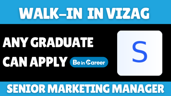 Srinivasa Housing Walkin In Vizag For Senior Marketing Manager