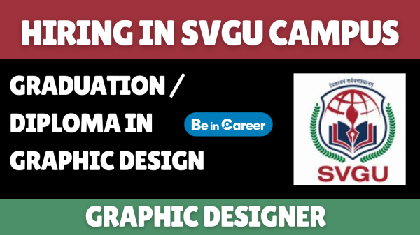 Sardar Vallabhbhai Global University Hiring Graphic Designer