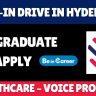 Sutherland Walk-In In Hyderabad For Healthcare – Voice Process