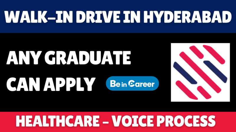 Sutherland Walk-In In Hyderabad For Healthcare – Voice Process