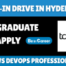 TCS Walk-In Drive In Hyderabad For AWS DevOps Professional