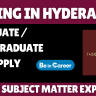 The One School Hiring In Hyderabad For MYP Subject Experts