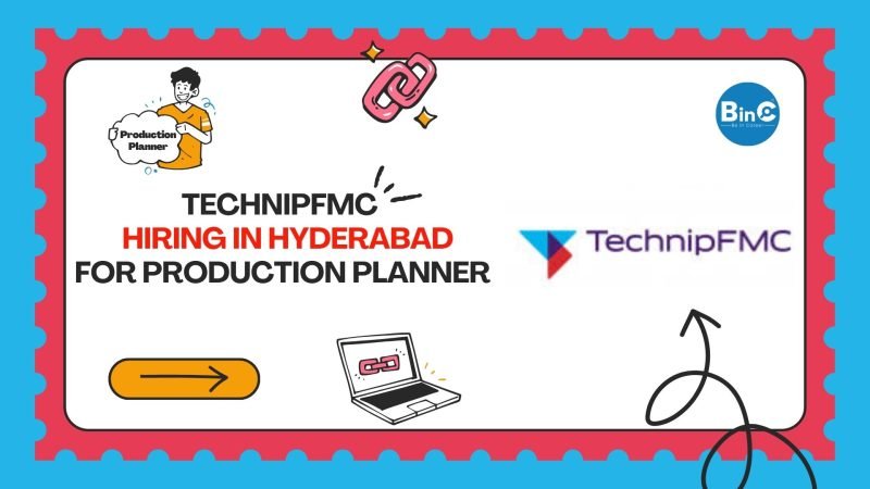 TechnipFMC Hiring In Hyderabad For Production Planner