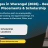 Top ITI colleges in Warangal (Telangana) 2026 with a practical shortlist, govt vs private fee ranges, best trades.