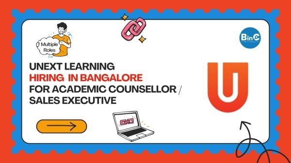 Unext Learning Hiring In Bangalore For Multiple Roles
