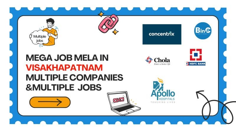 Mega Job Fair In Visakhapatnam For 400+ Jobs vacancies