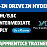 VLR Facilitators Walk-In Drive In Hyderabad For Apprentice Trainee