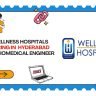 Wellness Hospitals Hiring Biomedical Engineer Jobs 2025 Hyderabad Nizamabad Telangana Healthcare