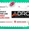 Adroit Innovative IT Recruiter Job Hyderabad Bengaluru 2026