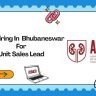 AINU Hiring In Bhubaneswar For Unit Sales Lead