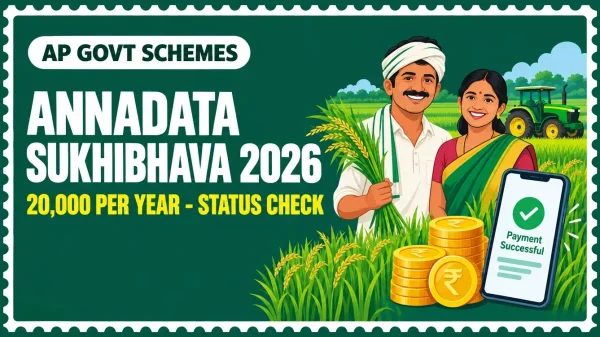 Annadata Sukhibhava 2026 — ₹20,000 Status Check, Instalments & eKYC Fix