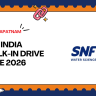 SNF India walk-in drive hiring in Visakhapatnam June 2026 - BinC Careers