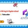Axonaio Hiring In Hyderabad For Telecaller