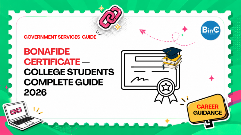 Bonafide Certificate — College Students Complete Guide 2026